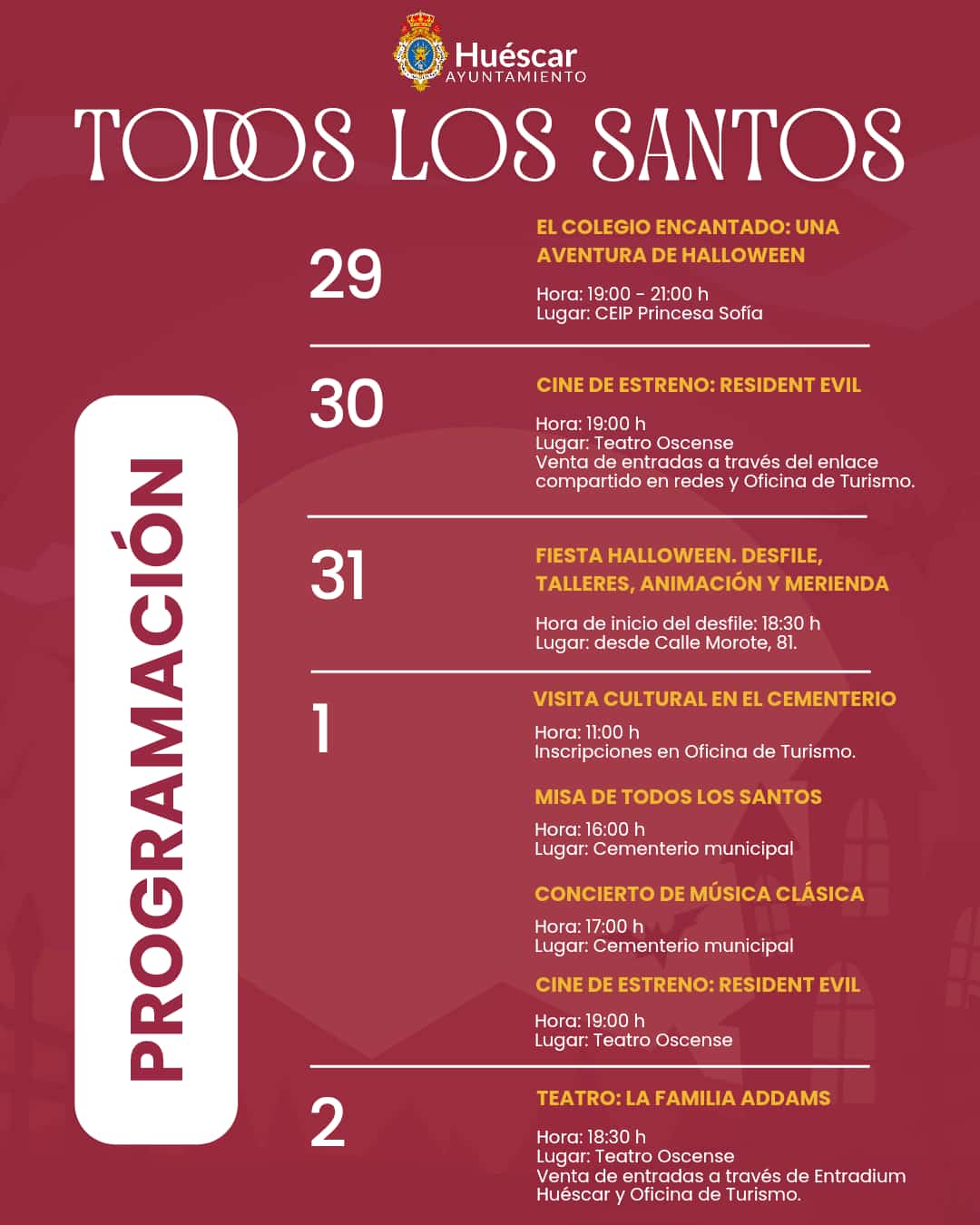 Programación Puente de los Santos 7
